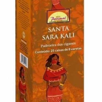 imagem INCENSO PARIMAL   - Santa Sara Khali  -  Padroeira dos ciganos - Caixinha c/8 varetas em cada e/ou Caixa grande contendo 25 caixinhas