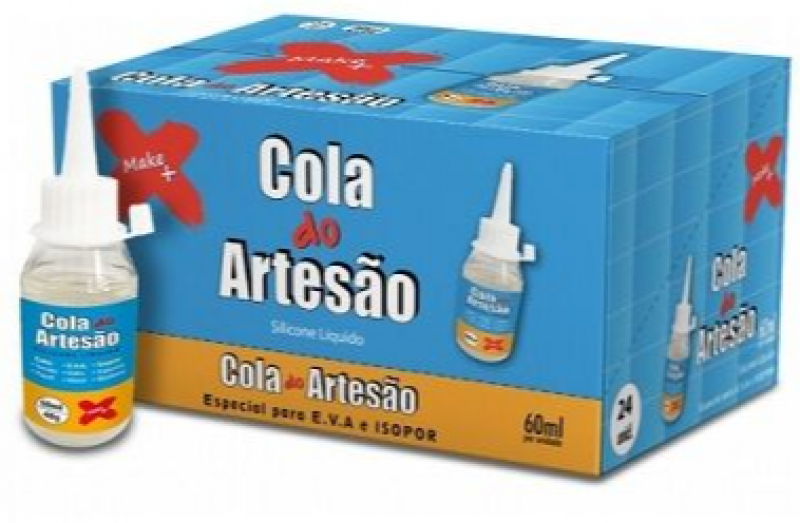 imagem Cola silicone líquida do artesão 60ml, 100ml e 250ml.