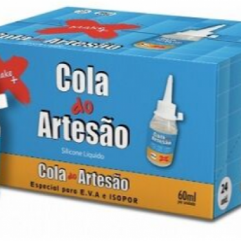 imagem Cola silicone líquida do artesão 60ml, 100ml e 250ml.