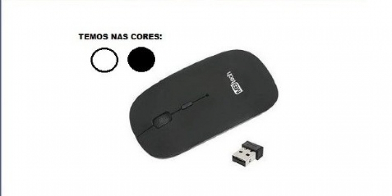 imagem MOUSE ÓPTICO  S/FIO  1000 dpi PC 