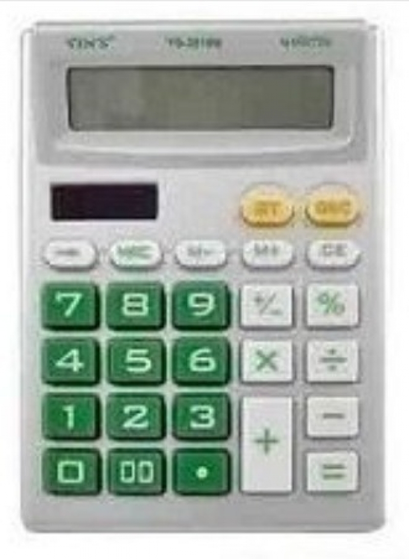 imagem CALCULADORA 3818 12DP 13x9cm. Preço por unidade.