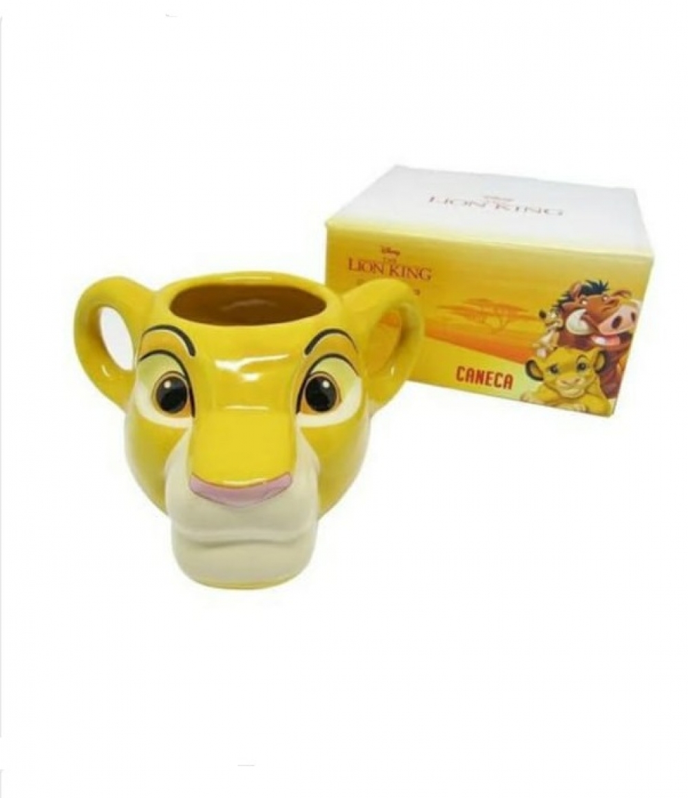 imagem Caneca 3D REI LEÃO 350ml 