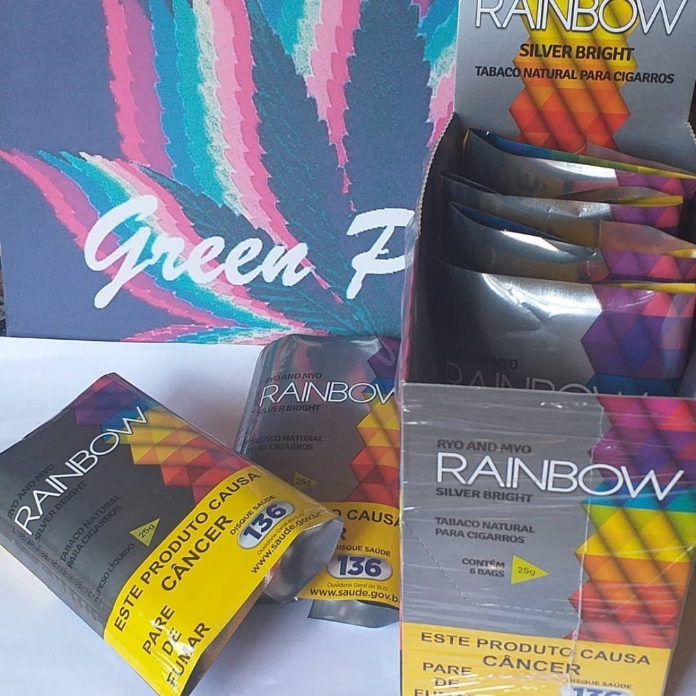 imagem Tabaco natural para cigarros RAINBOW (Silver Bright)