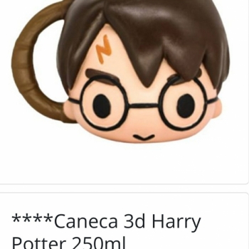 imagem Caneca 3d Harry Potter Formato Rosto 250ml