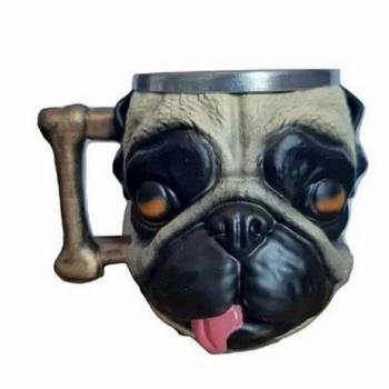 imagem CANECA 3D PUG 250ml 