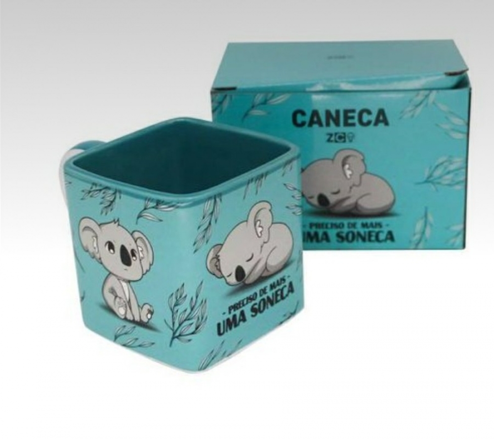 imagem CANECA CUBO COALA 300ml 