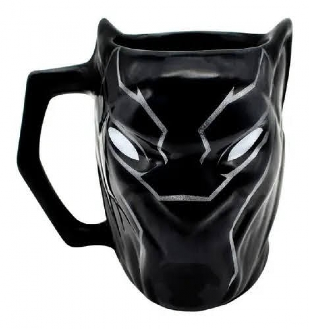 imagem CANECA 3D PANTERA NEGRA MARVEL 450ml