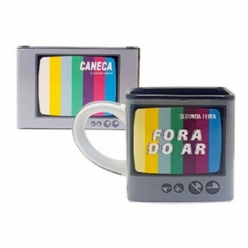 imagem CANECA CUBO FORA DO AR 300ml