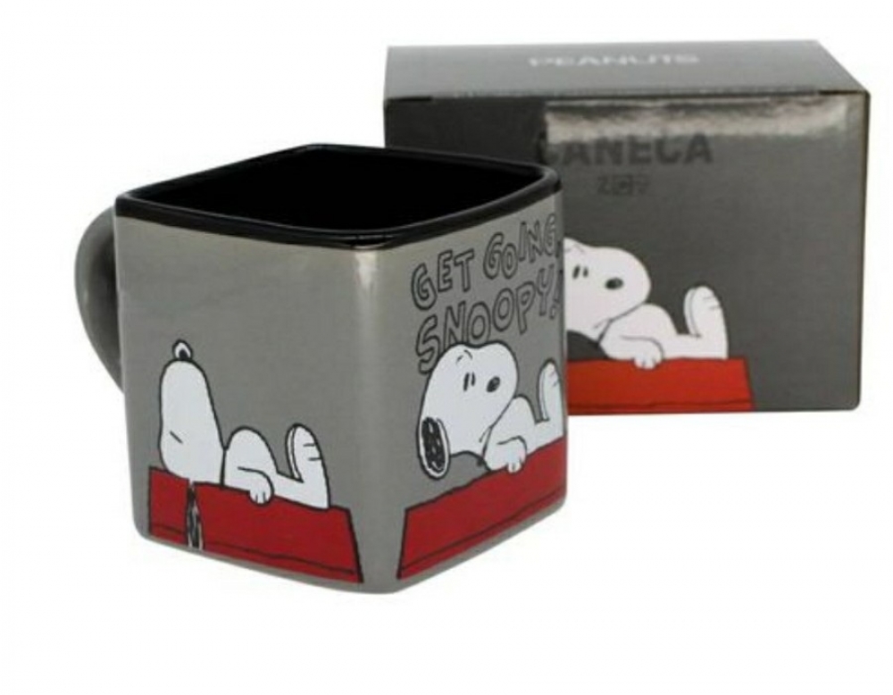 imagem CANECA CUBO SNOOPY GET GOING 300ml 